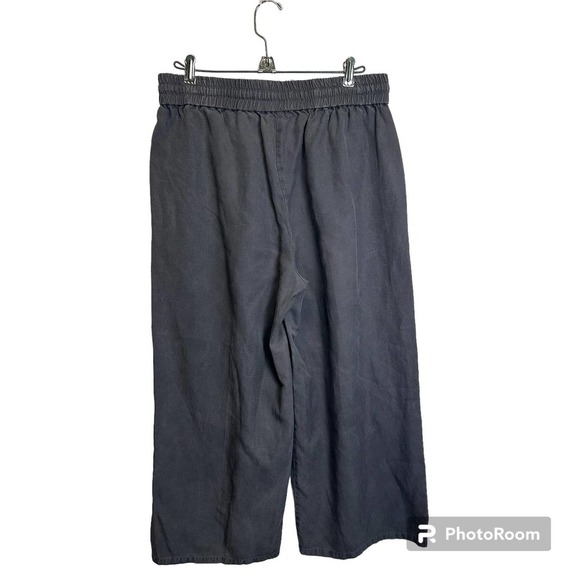 Eileen Fisher Slouchy Wide Leg Pants Women’s S Gray Minimalist‎ Mature - Picture 3 of 6